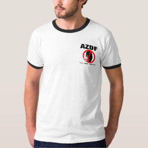 T-shirt AZDF : Anti force de défense de zombi