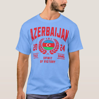T-shirt Azerbaïdjan 2024 Amateur de sports