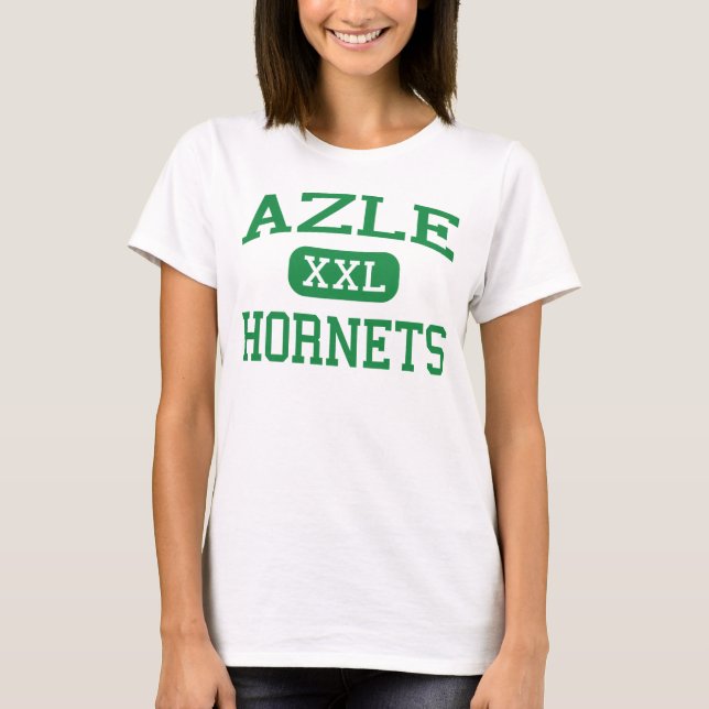 T-shirt Azle - frelons - lycée d'Azle - Azle le Texas (Devant)