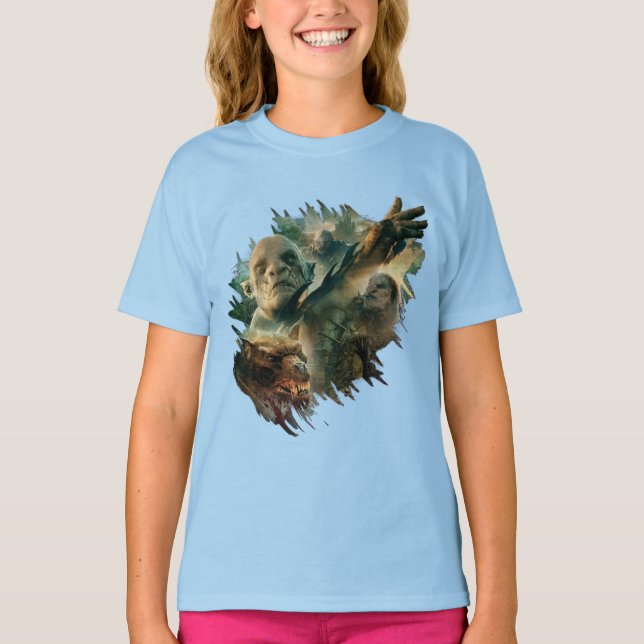 T-shirt Azog, Narzug et Bolg Graphic (Devant)