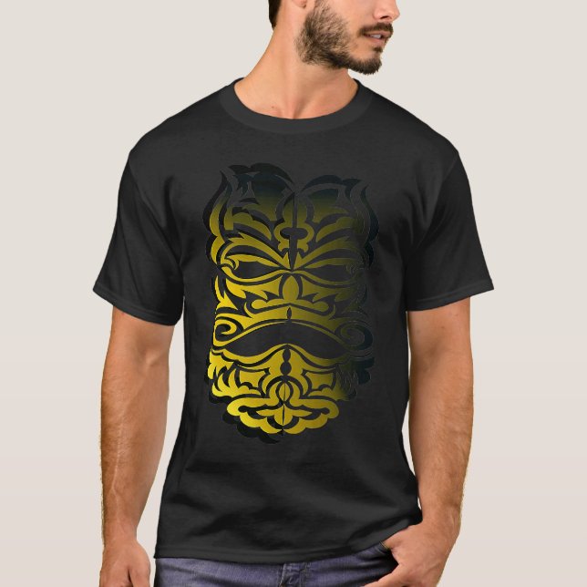 T-shirt Aztec Gold Skull (Devant)