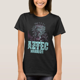 T-shirt Aztec Guerrier Roi Mexique Aztec Mayas natif Aztec