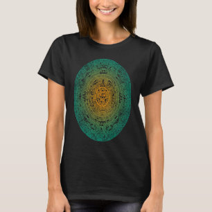 T-shirt Aztec Mayas Aztec Calendrier Mexique Histoire 3