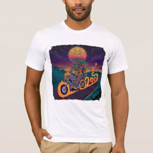 T-shirt Aztec Warrior   Serpent et Jaguar Art
