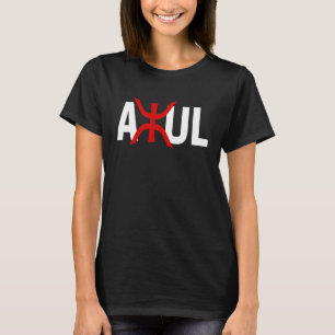 T-shirt Azul Amazigh tifinagh symbole Tamazirt tamazgha fl
