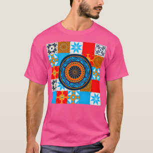 T-shirt Azul tout sur l'impression - Art de jeu