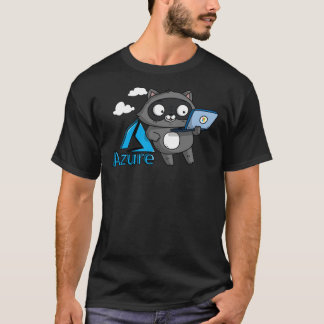 T-shirt Azure Bit Raccoon avec Microsoft Surface Classic T