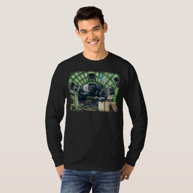 T-shirt B17 d'une vue Bombardiers (Devant entier)