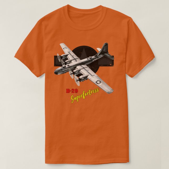 T-shirt B29 Superforteresse 2ÈME GUERRE MONDIALE bombardie (Design devant)