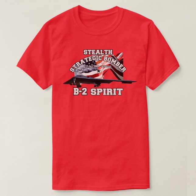 T-shirt B2 Bombe furtive Spirit (Design devant)