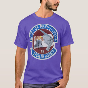 T-shirt B2 Stealth Bomber Spirit of Pennsylvania wxt X