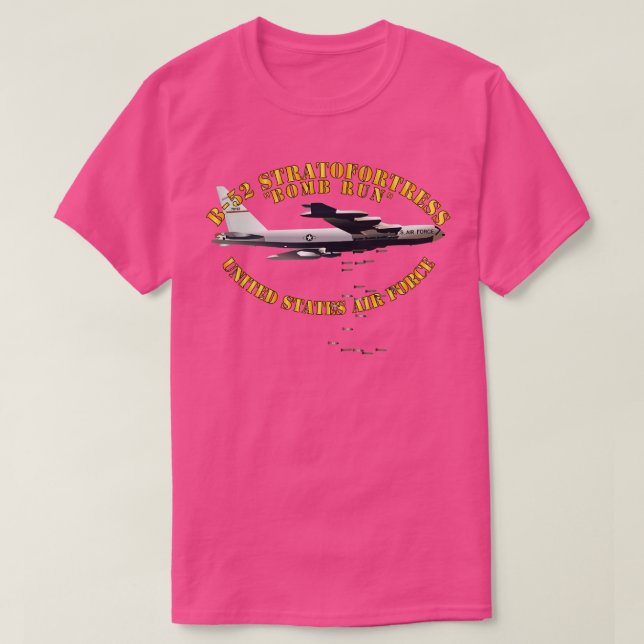 T-shirt B52 Stratofortress Bomb Run (Design devant)