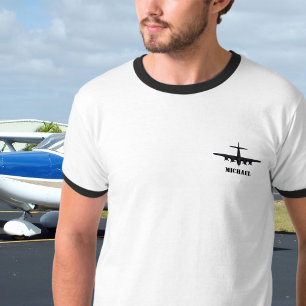 T-shirt B-17 Avion Vintage Salon d'aviation 2ÈME GUERRE MO