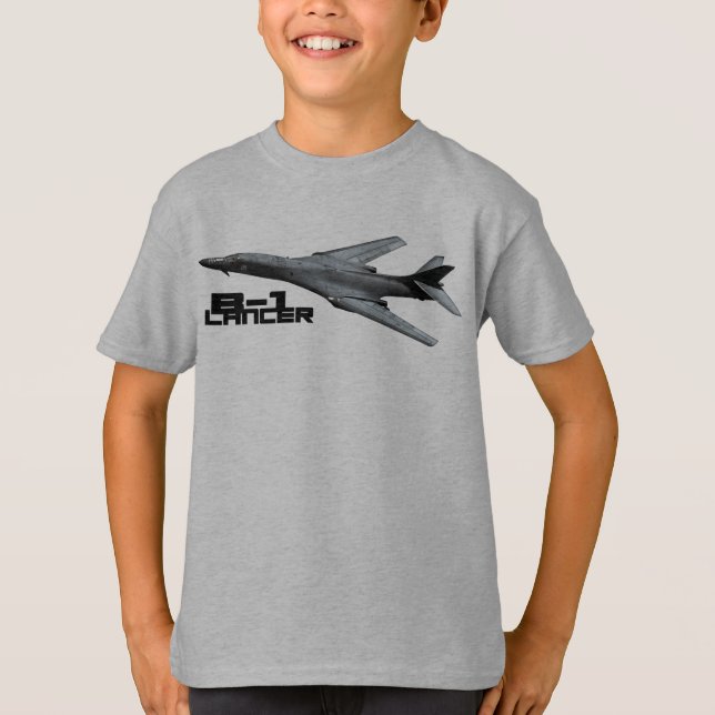 T-shirt B-1 Lancer les pattes de base des enfants Confort  (Devant)