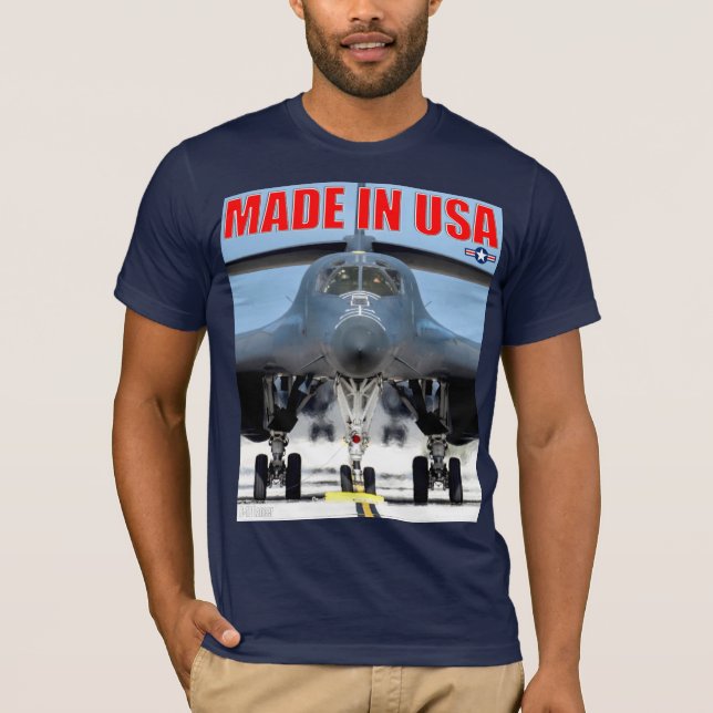 T-SHIRT B-1B LANCER - FABRIQUÉ AUX USA (Devant)