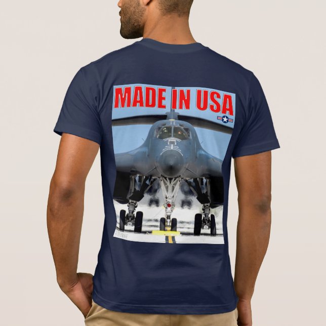 T-SHIRT B-1B LANCER - FABRIQUÉ AUX USA (Dos)