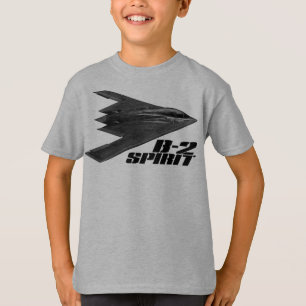 T-shirt B-2 Spirit Kids Basic Hanes Tagless ConfortSoft速