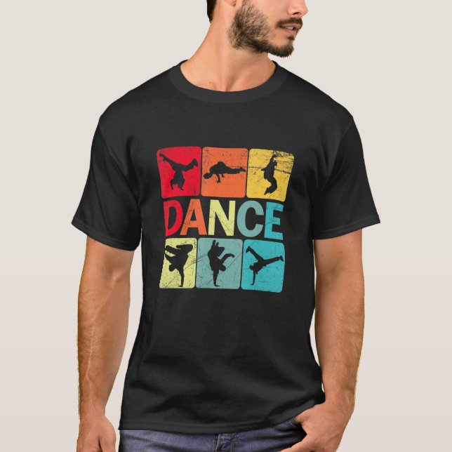 T-shirt B Boy Dance Breakdance Danseur Hip hop (Devant)