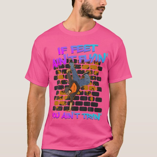 T-shirt B-Boy Hip-Hop Dance Break Dancers Bre (Devant)