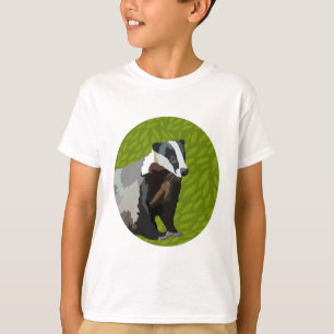T-shirt B est pour Badger