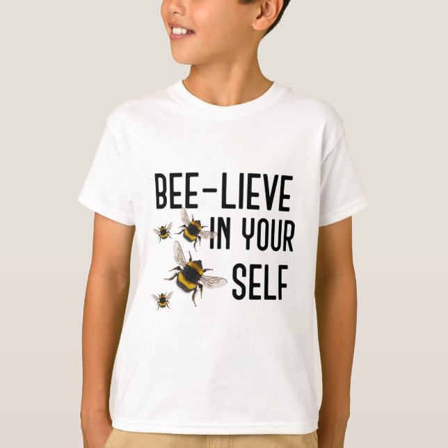 T-shirt B est pour Bee (Devant)