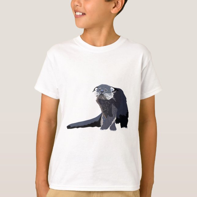 T-shirt B est pour Binturong (Devant)