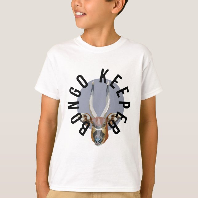 T-shirt B est pour Bongo Keeper (Devant)