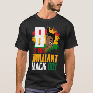 T-shirt B Est Pour Brillier Black Boy BLM Pride Afro Afric