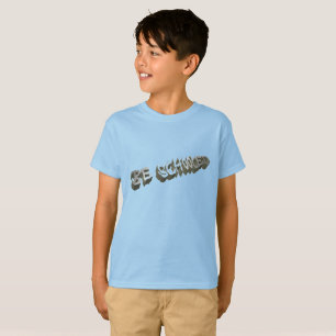 T-shirt B Gris-blanc