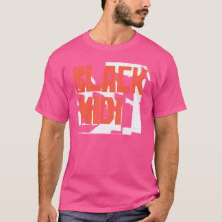 T-SHIRT B L A C K M I D