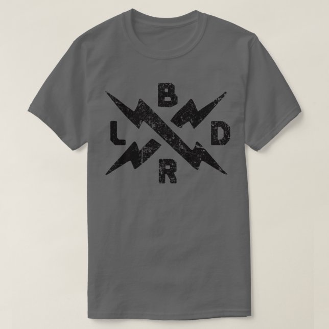 T-SHIRT B L D R (Design devant)