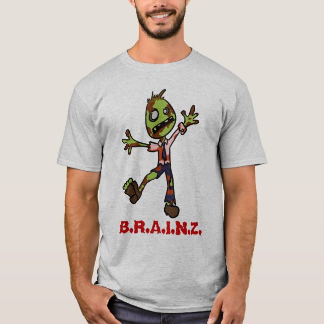 T-SHIRT B.R.A.I.N.Z. (Devant)