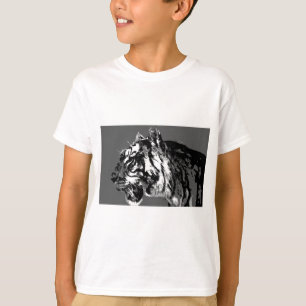 T-shirt B&W Siberian Tiger