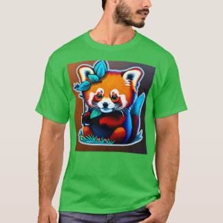 T-shirt Ba4 rouge mignon