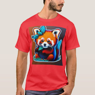 T-shirt Ba4 rouge mignon
