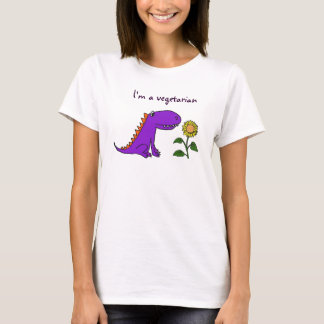 T-shirt BA je suis une chemise végétarienne de dragon