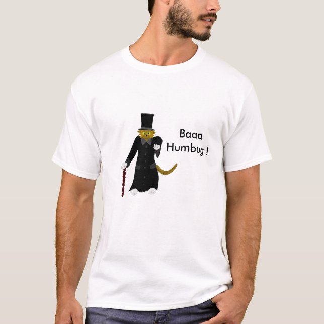 T-shirt , Baaa Humbug ! (Devant)