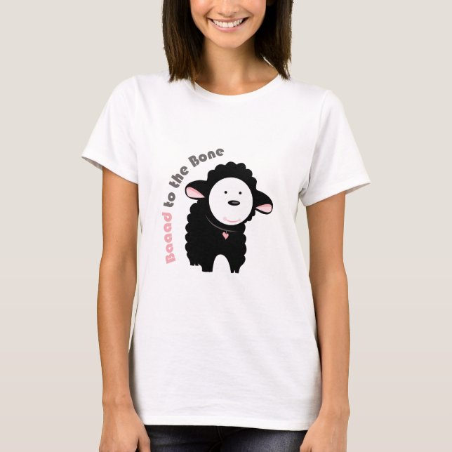 T-shirt Baaaad à l'os (Devant)