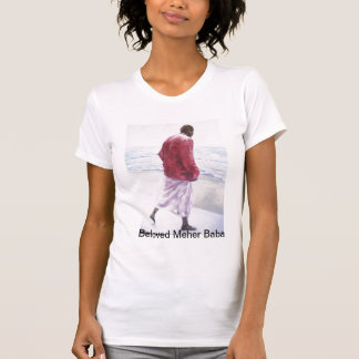 T-shirt Baba de Meher à l'océan