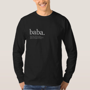 T-shirt Baba Définition Lügat Vieux mot turc Turquie Turc