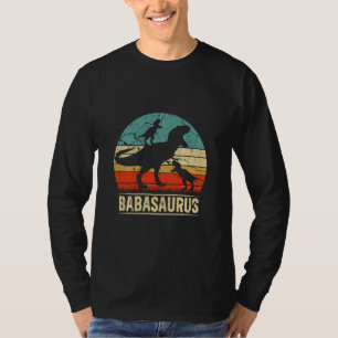 T-shirt Baba Dinosaur Rex Babasaurus 2 Enfants Famille Mat