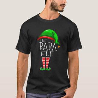 T-shirt Baba Elf Famille Correspondant Groupe de Noël Drôl