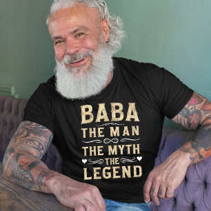 T-shirt BABA L'Homme Le Mythe La Légende Fête des Pères