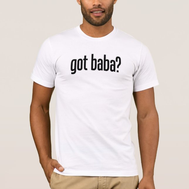 T-shirt baba obtenu (Devant)
