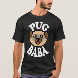 T-shirt Baba Pug Mignon