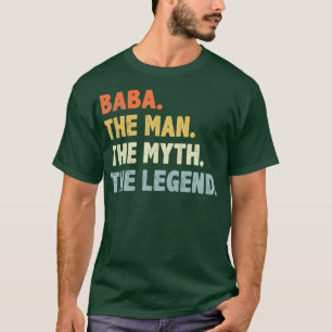 T-shirt Baba The Man Myth Legend Fête des pères cadeau pou