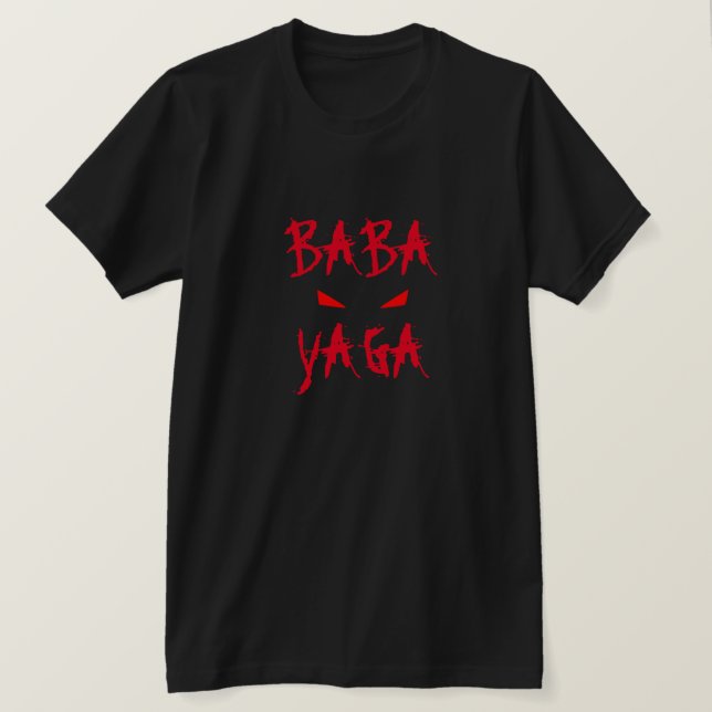 T-shirt Baba Yaga Bogeyman Eyes (Design devant)
