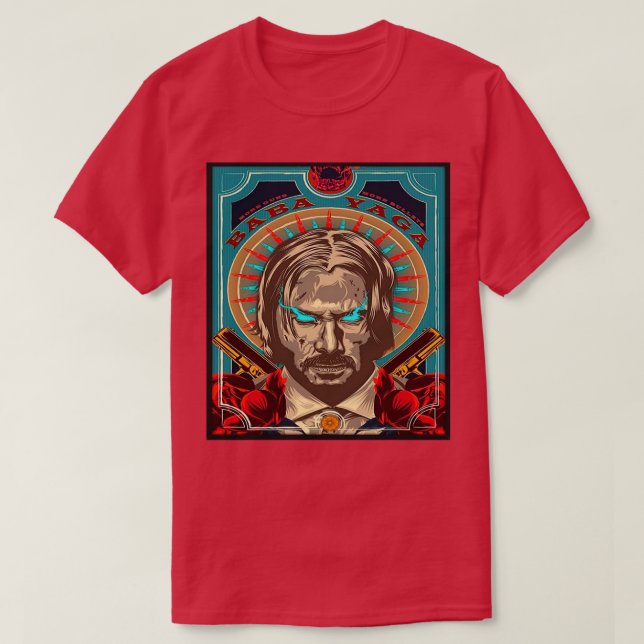 T-shirt Baba Yaga cadeaux d'art (Design devant)