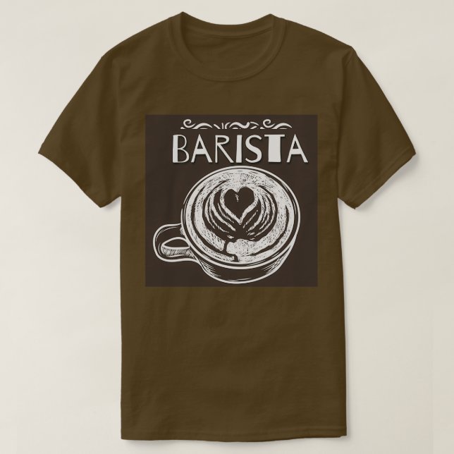 T-shirt BaBaBarista (Design devant)