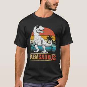 T-shirt Babasaurus T rex Dinosaur Amusant Baba Saurus Fami